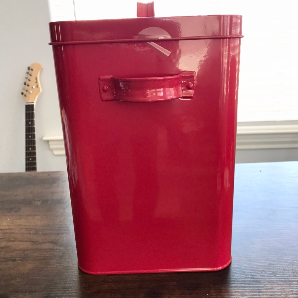 🆕 Rae Dunn Santa Paws Canister Tin EXTRA LARGE - Picture 4 of 9